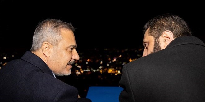 Bakan Fidan, Şara ile Şam'a karşı çay içti
