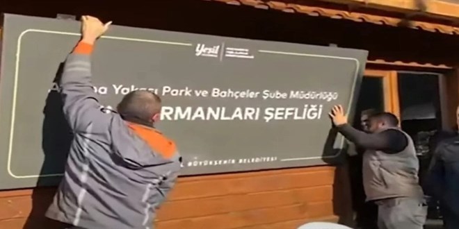 Belgrad Ormanı'nda sözleşmesi biten İBB'nin ekipleri tahliye edildi