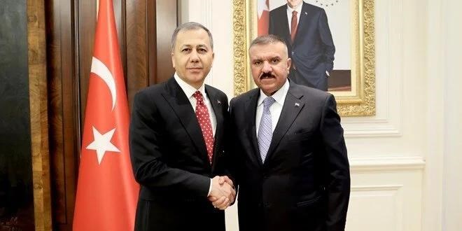 Bakan Yerlikaya, Irak İçişleri Bakanı Şemmeri ile görüştü