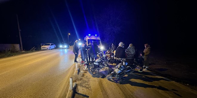 Her iki kazadan birine motosikletliler karıştı