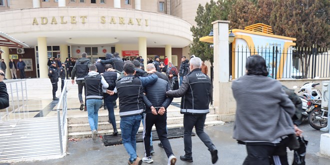 Şanlıurfa'da kuyumcu atölyesini yağmalayan 6 şüpheli tutuklandı