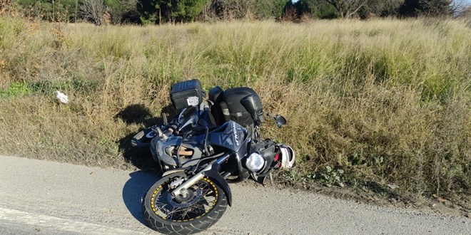 Bursa'da otomobille çarpışan motosiklet sürücüsü öldü