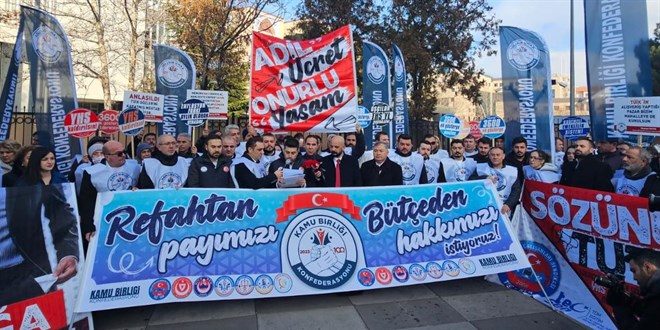 Kamu Birliği: Zam değil, insanca yaşam istiyoruz!