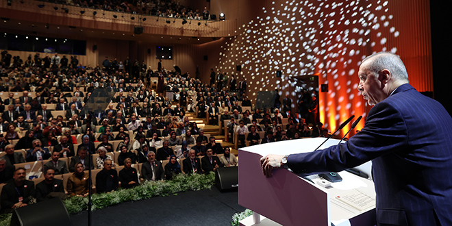 Erdoğan: Necip Fazıl 'Ayasofya bir gün açılacak' dedi; bize nasip oldu