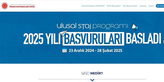 Ulusal staj programına 20 günde rekor başvuru
