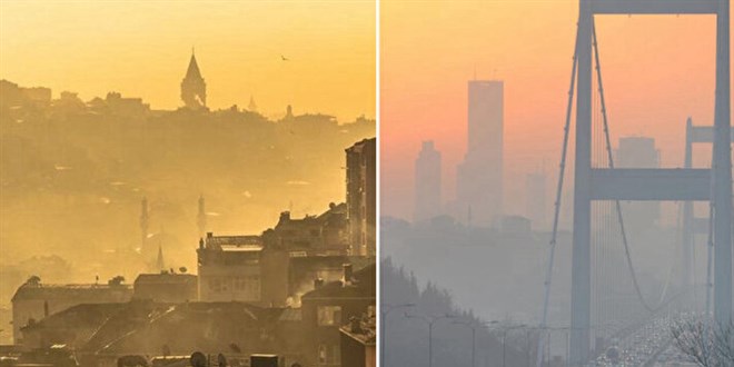 İstanbul'un havası kirli yerleri belli oldu