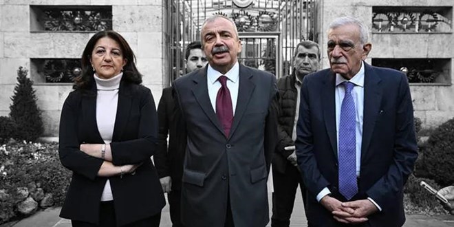 DEM Parti İmralı heyeti, Demirtaş'ı ziyaret etti