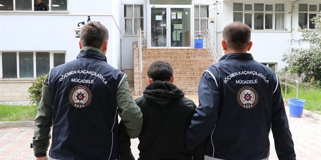 Tekirdağ'da 6 düzensiz göçmen yakalandı