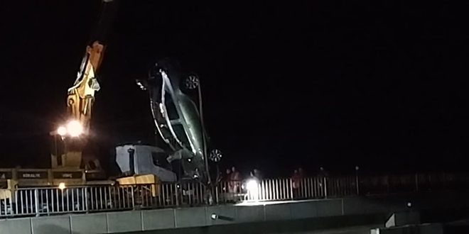 Baraj gölüne düşen otomobilin sürücüsü yaşamını yitirdi