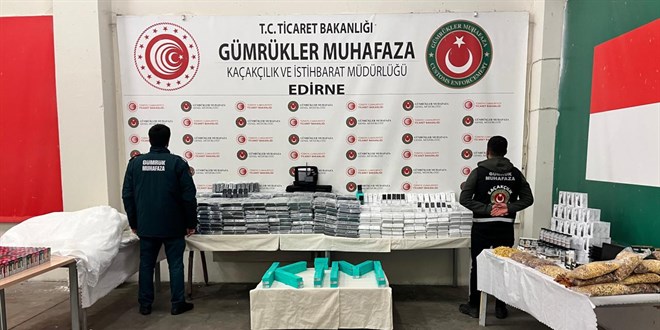 Kapıkule'de çok sayıda kaçakçılık girişimini önlendi