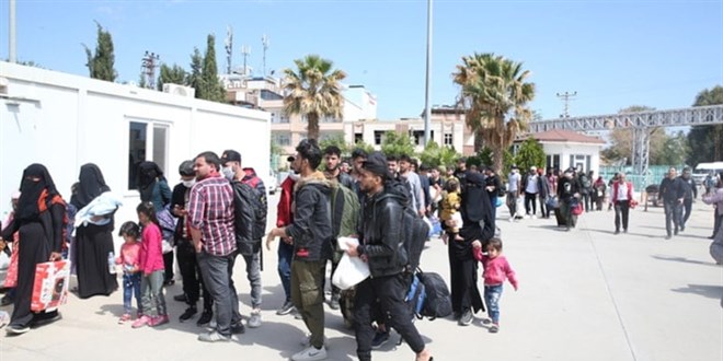 Vali açıkladı: Ankara'dan 660 Suriyeli ülkesine döndü