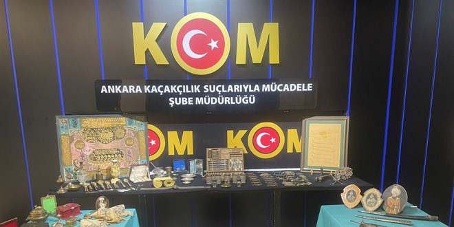 Tarihi eser kaçaklığı yapanlara 2 ilde operasyon: 12 gözaltı