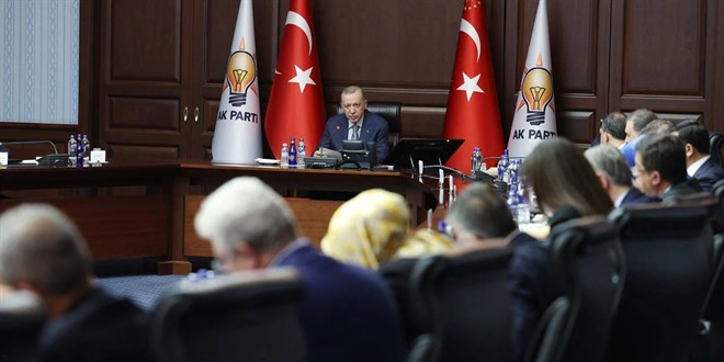 AK Parti MKYK toplantısı sona erdi