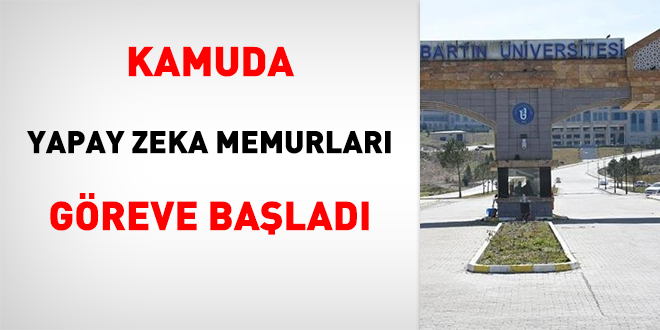 Kamuda yapay zeka memurları göreve başladı