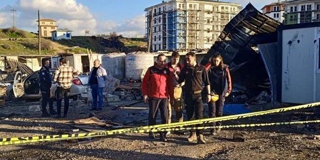İnşaatta sıcak su kazanı patladı: Bir işçi öldü