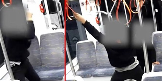Tramvayda kaydedilen görüntü şoke etti! Belediye Başkanı kayıtsız kalamadı