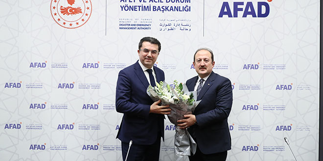 AFAD Başkanlığına atanan Ali Hamza Pehlivan göreve başladı
