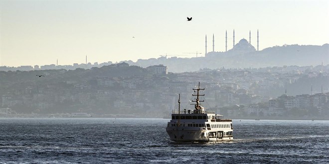 İstanbul'da vapur seferleri hava engeli