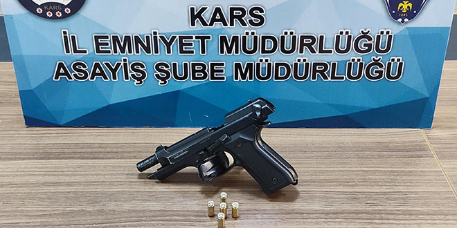 Kars'ta eksi 19 derecede kaçak silah operasyonu: 31 gözaltı