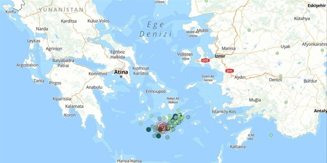 Ege Denizi'nde sismik hareketlilik: Adalarda olağanüstü hal