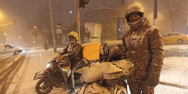 İstanbul'da Kuryeler ve Motosikletlere Trafik Yasağı