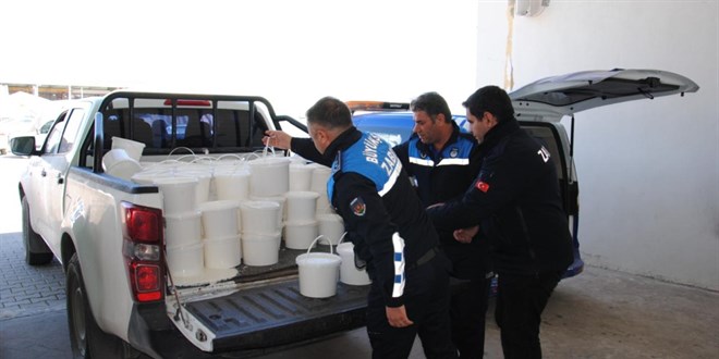 Sağlıksız 500 kilogram yoğurt ele geçirildi
