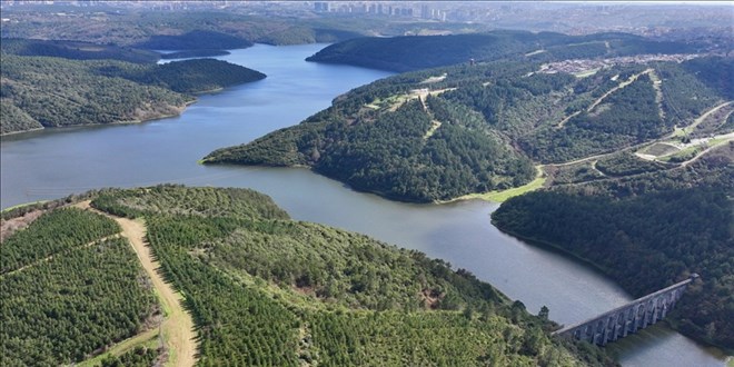 İstanbul'da barajların doluluk oranı yüzde 75,73 oldu