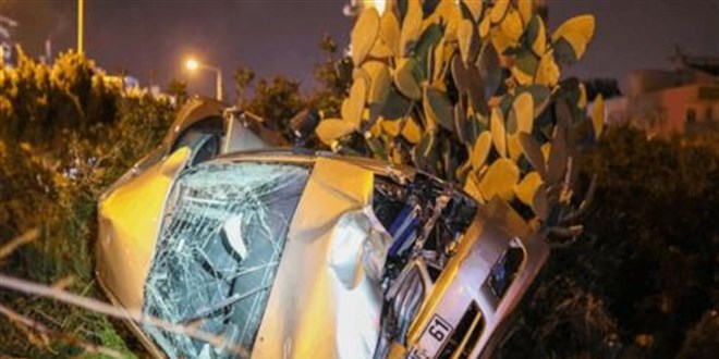 Hakimiyetini kaybeden polis memuru felaketi yaşadı