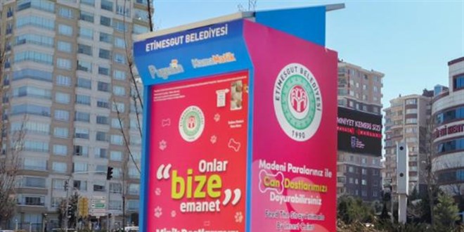 Etimesgut'ta Güneş Enerjili Mamamatikler Hizmete Girdi