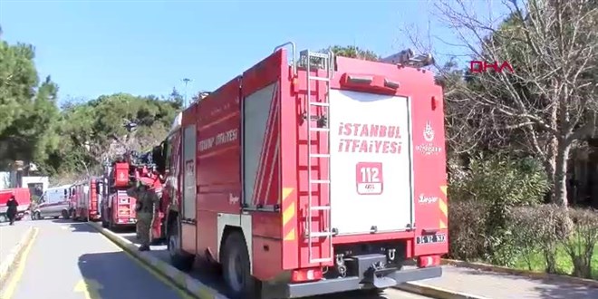 Üsküdar Devlet Hastanesi'nde çıkan yangın söndürüldü