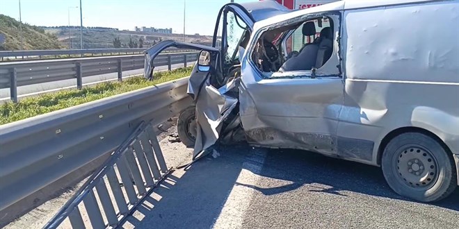 Kuzey Marmara Otoyolu'nda trafik kazası: 1 ölü 1 yaralı