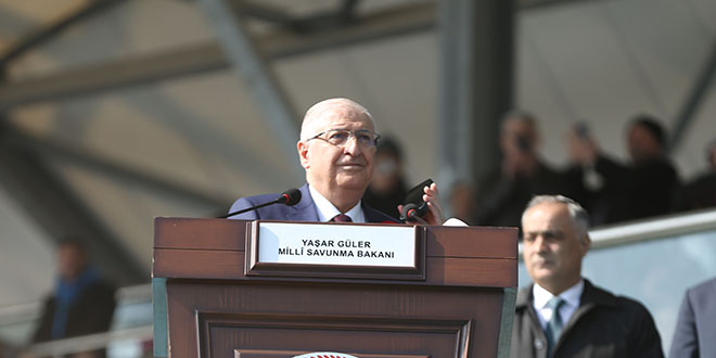 Bakan Güler: PKK derhal ve koşulsuz olarak silahlarını teslim etmeli