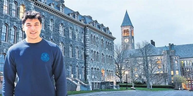 Liseli Emir'den büyük başarı: Cornell'den 80 bin dolar burs kazandı
