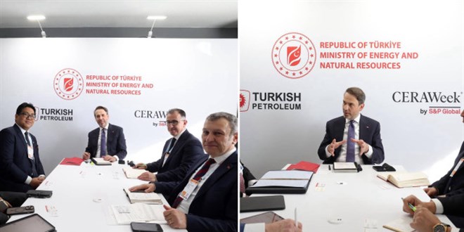 Bakan Bayraktar ABD'de Enerji Devleriyle Buluştu