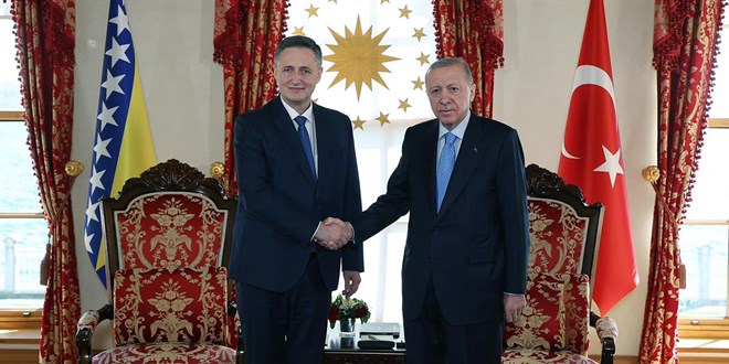 Erdoğan ve Becirovic İstanbul'da Bosna Hersek'i Görüştü