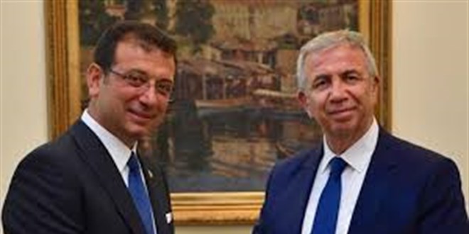 İmamoğlu ve Yavaş'tan Birlik Mesajı