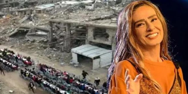 Yıldız Tilbe'den Gazze'de 4 bin kişilik iftar
