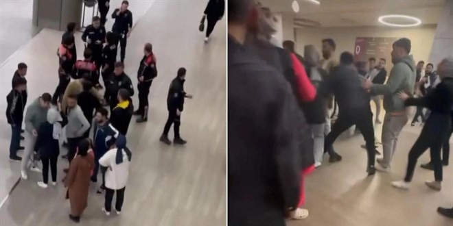 Çam ve Sakura Hastanesi'nde hasta yakınları arasında kavga çıktı