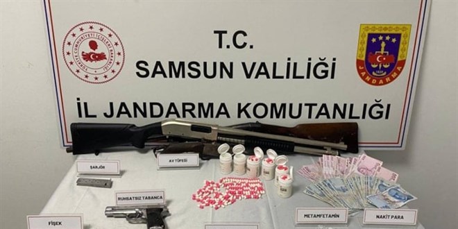 Samsun'da kumar baskını! 36 bin 988 lira ceza kesildi