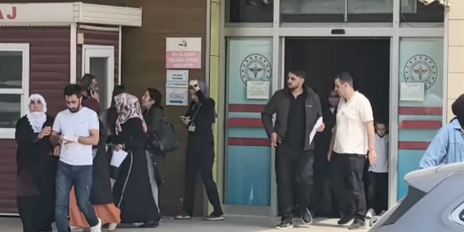 Bursa'da hastanede deprem paniği