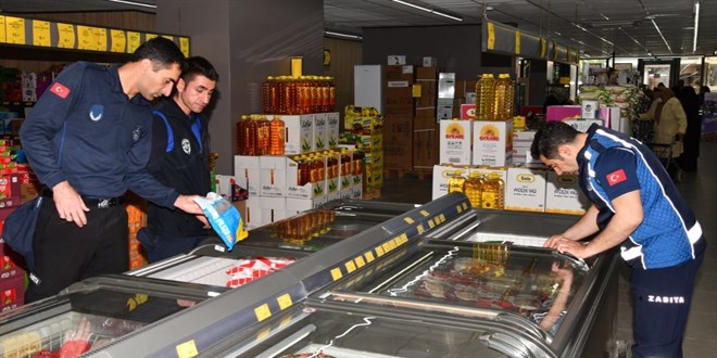 Zincir marketlere tarihi geçmiş ürün denetimi