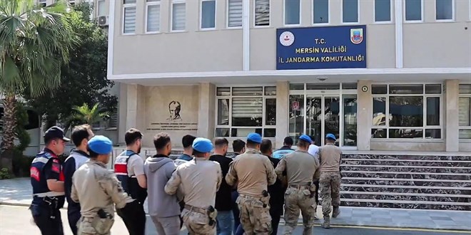 Narkokapan Mersin operasyonunda 112 torbacı gözaltında