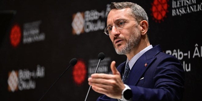 Altun: İftira kampanyanıza karşı hakikati kuşanmaya devam edeceğiz