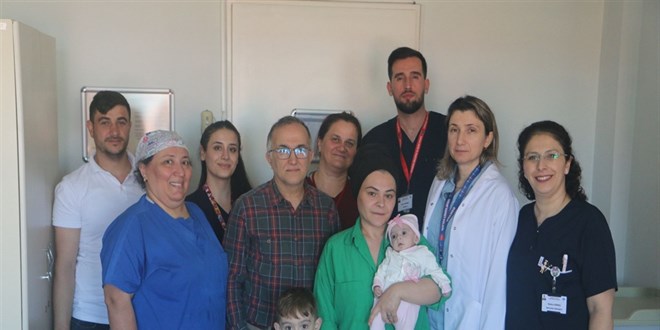 Yeni doğan bebeklerde 6 binde bir görülen vaka başarıyla tedavi edildi
