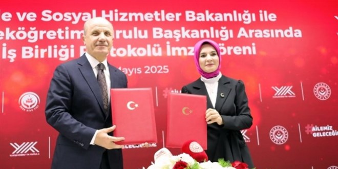Bakanlık ile YÖK'ten Aile Yılı için iş birliği protokolü