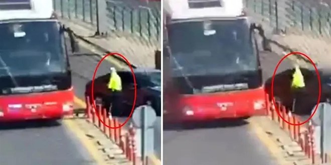 Polisin 'dur' ihtarına uymayan CHP otobüs şoförüne istenen ceza