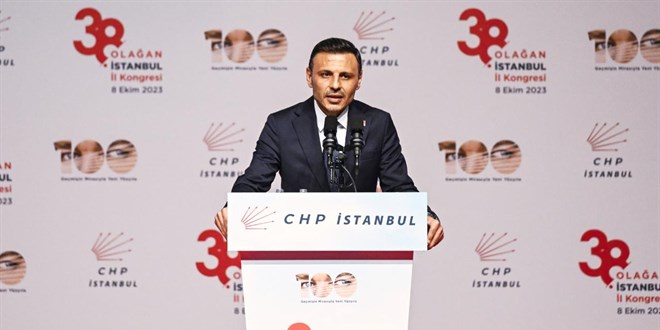 CHP İstanbul İl Başkanı Özgür Çelik'e 15 yıla kadar hapis talebi