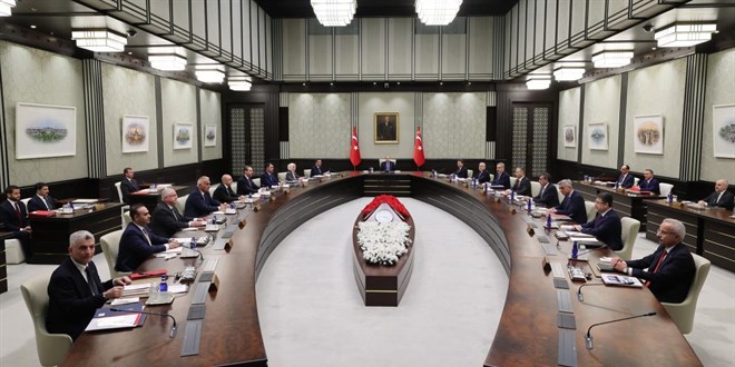 Kabine Bugün Toplanıyor