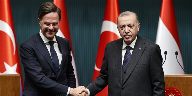 Erdoğan NATO Genel Sekreteri Rutte'yi kabul etti