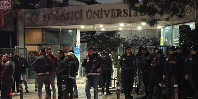 Boğaziçi Üniversitesi'ndeki olaylara ilişkin 6 şüpheliye tutuklama